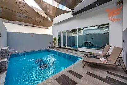 Furnished 3BR Villa with pool for rent in hamra village