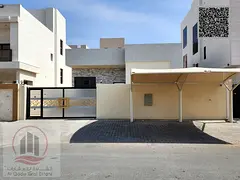 Villa for sale in Ajman, Al Bahia area. 3 master bedrooms, majlis, living room, and maid's room. Fre
