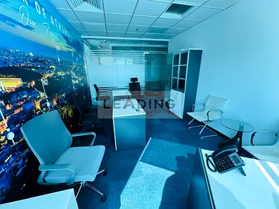 Fitted & Luxury Furnished Office | Burj Khalifa View | High floor