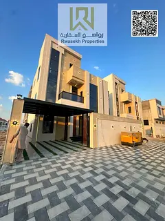 Luxury G+2 Villa for Sale in Helio 2, Ajman | 5 Bedrooms + Majlis + Spacious Halls | Registration Fe