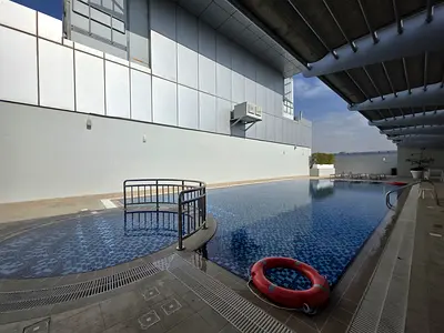 SUPERB 1BHK•HUGE SIZE•INFRONT OF PARK•FREE GYM POOL•6CHEQUES•EXACTLY NEAR TO DXB EXIT IN 43K ONLY