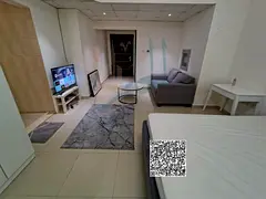 Elegant studio for rent in Al Yasmeen Towers Location: Al Jurf 2 A brand new studio with a modern de