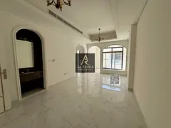 Modern building - first occupant - enclosed view