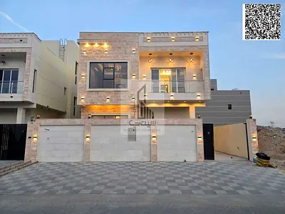 Villa for sale🏡 📍*Ajman * Consisting of: * *5 master bedrooms* * Majlis