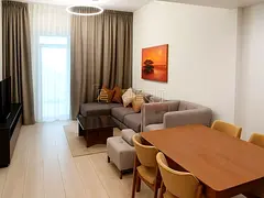 Fully Furnished | Cozy Living Room | Open views