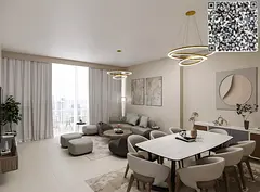 Own a luxury apartment — one bedroom and a living room with a modern design and high-end finishes 