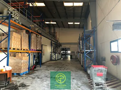Sharjah Industrial Area 38,555 sq. Ft warehouse with built-in office, toilet and pantry
