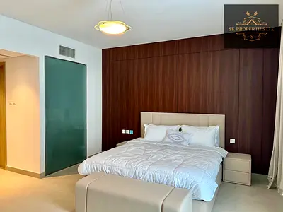 Experience premium beachfront living in this luxurious 5-bedroom duplex standalone villa located in Ajmal Makan, Sharjah.