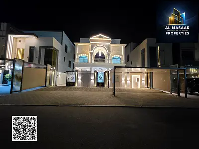 فرصة لامتلاك قصر فى ارقى منطقة فى عجمان طابقين و رووف مع مصعد داخلى و الكهرباء و الماء على الشارع الرئيسى مباشرة