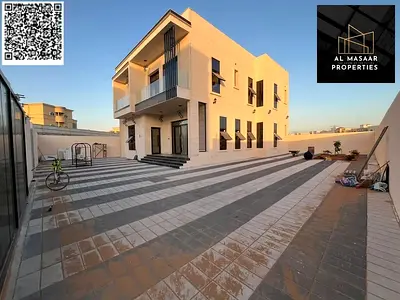 Villa for sale, 6200 sq ft, fully equipped with air conditioning, at a very attractive price of 3 million. Features five master bedrooms, a garden, an