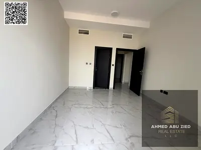 One-bedroom apartment with master living room for annual rent in Al Jurf 3 – brand new building, first occupancy, with balcony | 2 bathrooms