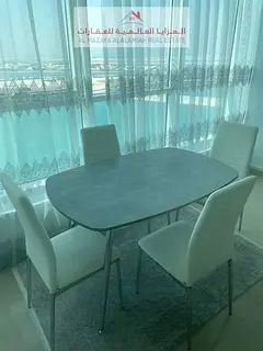 For rent monthly - fully furnished one-bedroom apartment and living room with hotel furniture - Shar