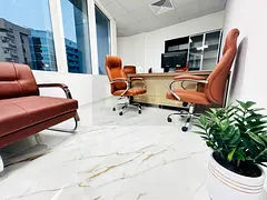 Fully Furnished office | Bank account assistance | free utilities