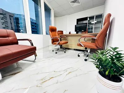 Fully Furnished office | Bank account assistance | free utilities