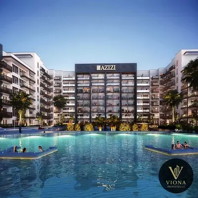 1 Bedroom In Azizi Beach Oasis | Prime Location in Studio City | Lagoon View