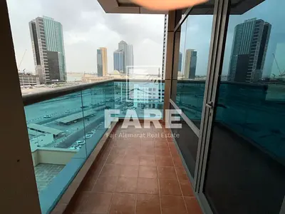 ✨ للإيجار شقة مميزة – غرفتين وصالة | برج دانة الخان – الخان – الشارقة ✨