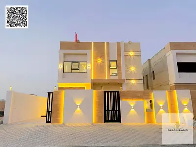 من المالك مباشر شامل رسوم التملك فيلا من أفخم فلل عجمان بناء وتشطيب شخصي سوبر ديلوكس ومساحة بناء وغرف كبيرة جدا تملك حر