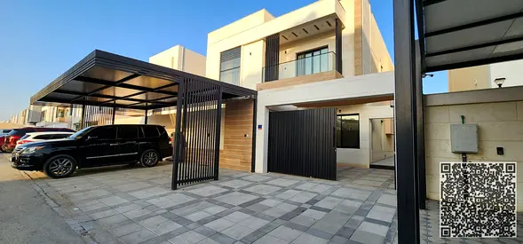 فيلا جميلة مكونة من 5 غرف نوم رئيسية متاحة للإيجار في منطقة الياسمين بعجمان
