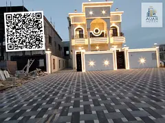 Offer at an attractive price including registration fees - Luxury villa in Ajman - 5 master bedrooms