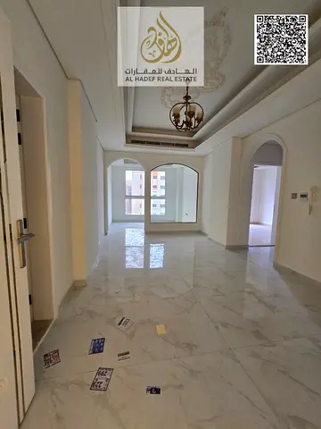 شقة غرفة وصالة – أول ساكن – مساحات واسعة وتشطيبات راقية – مع مسبح وجيم مجاناً – المويهات 3، عجمان