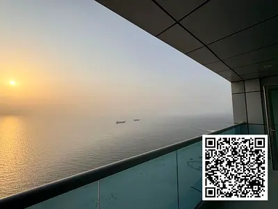 3 BHK Sea View on Corniche | Pay 238k and Move In | Empty | Chiller, Pool, Gym Free
