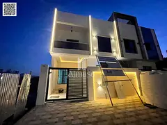 Your dream villa in the upscale Al Helio area (Ajman), featuring modern finishing and including regi