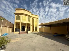 Modern villa for sale in Al Muwaihat 1 area - Ajman. Excellent location opposite a park and mosque.