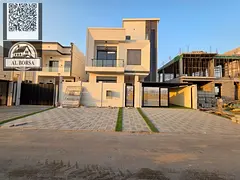 For sale in Al Helio 2, Ajman: a villa consisting of 6 bedrooms, a majlis, two living rooms (ground