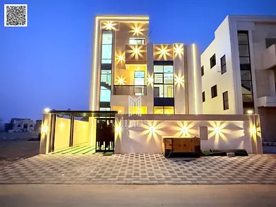 Luxury two-story villa with a rooftop terrace, European design, high-end finishing, including registration and ownership fees and air conditioning.