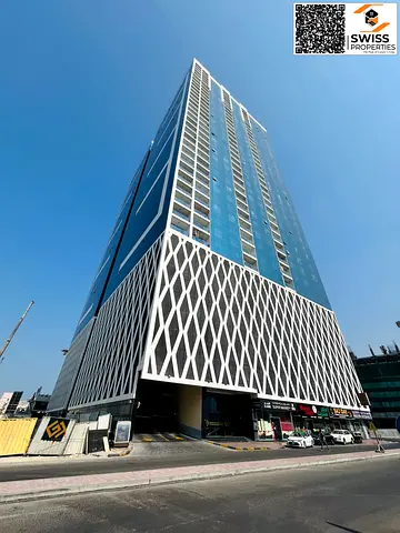 🏙️ شقة غرفة وصالة للإيجار في برج الواحة 1 – عجمان