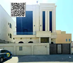 For sale at a special price, a villa with 7 rooms, 3 halls, a council, and a roof, with a setback ar