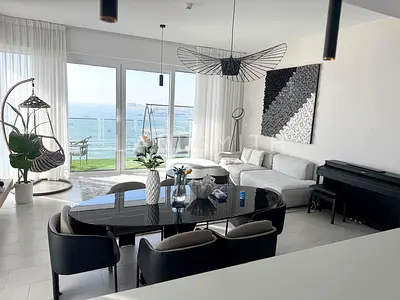 Full Sea View | 3 Beds plus Maid Room | Furnished