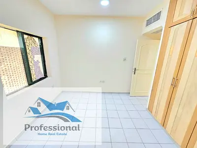 NO DEPOSIT CHILLER FREE SPECIOUS NICE ONE BHK WITH BALCONY WARDROBE FAMIL building just 32k al Qasimia IN 6 CHQS
