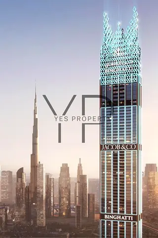 Burj Binghatti Jacob & Co | Downtown Burj View | 80/20 Payment Plan
