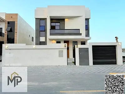 فيلا فاخرة للبيع في الزهياء، عجمان | تشطيب مخصص عالي الجودة. فرصتك لامتلاك فيلا مميزة، بما في ذلك رسوم التسجيل.