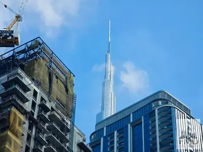 شقة بغرفتي نوم | إطلالات على أفق البرج ووسط المدينة | مفروشة | برج بوليفارد هايتس 1