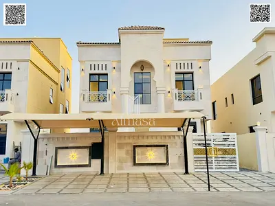 Your chance to own a two-story villa with a rooftop terrace, ready to move in, close to all services, with very luxurious designs.
