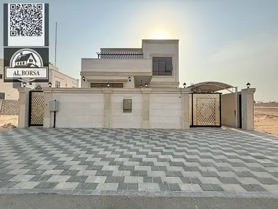 Brand new villa for rent in Al Helio – Ajman | Ideal location opposite the park and mosque..