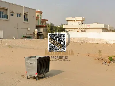 For sale: Prime residential/commercial land in Al Rawda 2, Ajman, directly on Tunis Street.