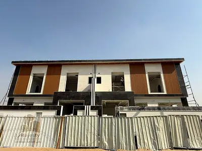 للبيع فيلتان فاخرتان على أرض واحدة في الحوشي بالشارقة | كل فيلا على مساحة 4800 قدم بتصميم عصري وتشطيب اختياري حسب ذوق المشتري وموقع مميز بسعر 3.1 مليو