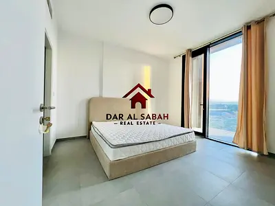 1 BHK Apartment with the balcony, 4 cheque Payment, With wardrobe, Pool, Gym and covered parking