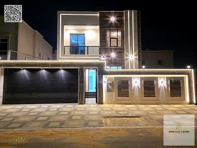 Luxury villa in **Al Zahia - Ajman**, ready for immediate occupancy, featuring high-end finishes and spacious living areas. **Freehold ownership for a