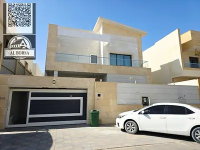 🏡 Furnished villa for rent in Al Yasmin, 5 bedrooms, living room, 2 halls, and maid's room, final price 115,000