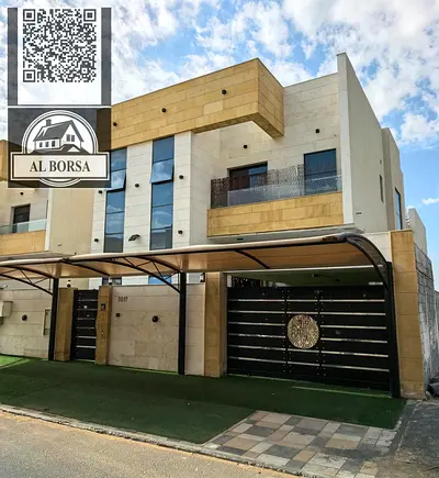 🏠للإيجار في الياسمين – عجمان، 5 غرف ماستر مجلس وصاله وغرفه خادمه،  .