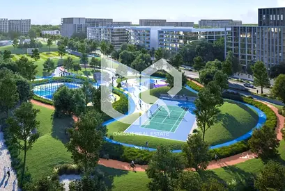 Apartment for sale in Aljada, Sharjah, with a very distinctive view at a reasonable price.