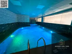 Free gym and swimming pool | Luxury one-bedroom apartment in Al Muwaihat 3, Ajman | Open view | Supe