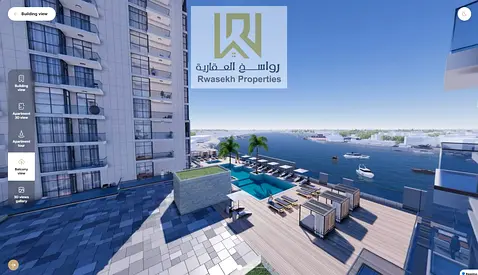 ROI (2028) The first luxury waterfront community on Ajman Creek — combining lifestyle and strong rental income.  🔹 City View (Starting from AED 804K