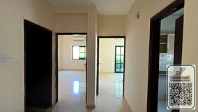 Two-bedroom apartment with living hall for annual rent in Al Rashidiya 3 – Ajman, located in a con