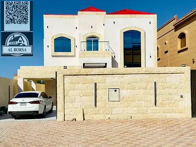 🏡 فيلا فاخرة للبيع – المويهات 1، عجمان | 5 غرف ماستر + مجلس + صالة + حوش | شامل الكهرباء والماء والمكيفات | جاهزة للسكن