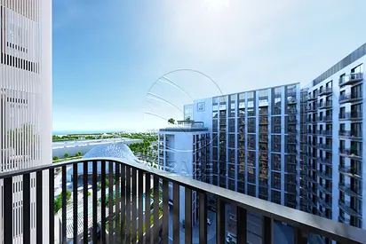 Louvre Museum and Sea View | High Floor